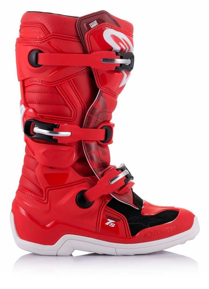 Detské čižmy Alpinestars Kids Boots Tech 7S Red