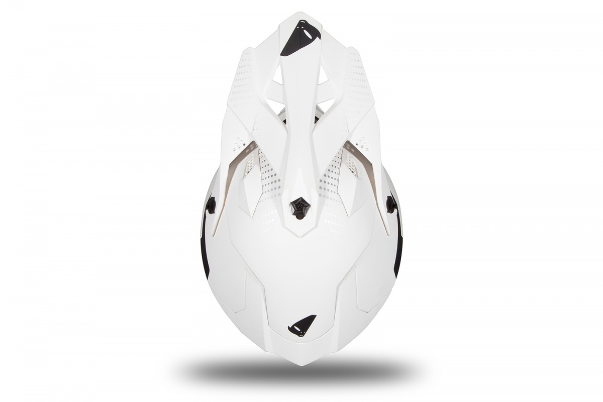 UFO Prilba INTREPID 2023 biela matná