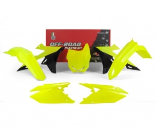 Sada plastov RMZ 450 2018 neon yellow