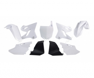Sada plastov RESTYLING YZ 125-250 2002-2021 biela