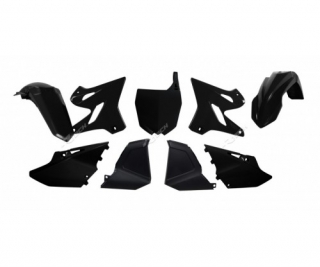 Sada plastov RESTYLING YZ 125-250 2002-2021 čierna